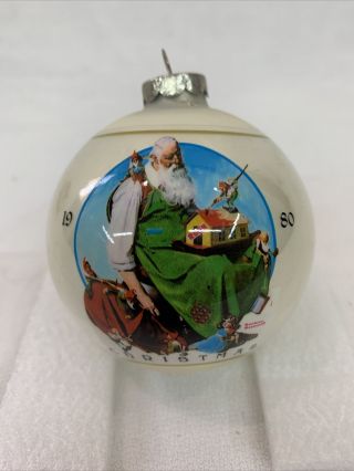 Norman Rockwell’s Sixth Limited Edition 1980 Christmas Ornament