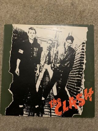 The Clash - 1st Album " The Clash " Uk 1977 12 " Vinyl Lp Cbs 82000