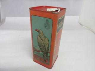 Vintage Advertising Aguila Gun Powder Tin Can Collectible Graphics 467 - S