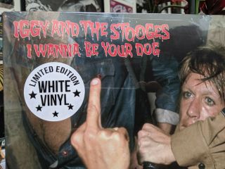 Iggy Pop & The Stooges - I Wanna Be Your Dog Limited Ed.  White Vinyl Lp Money