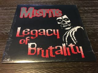 Misfits “legacy Of Brutality” Lp (vinyl,  Plan 9)
