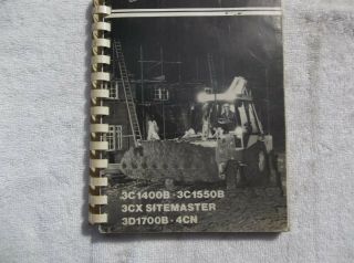 Vintage Jcb Backhoe Loader Parts Book