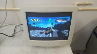 Vintage Gaming Dell M781p Cm2317 Crt Computer Monitor 2000