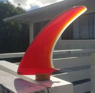 Vintage Surfboard Fin Rainbow Flex Surf Board Longboard