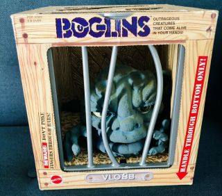 Rare Vintage Mattel Boglin Box With Price Tag Affixed - Vlobb Toy Euc