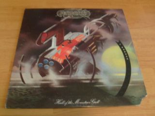 Hawkwind Lp Hall Of The Mountain Grill 1974 United,  Inner Lemmy Motorhead Psych