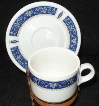 Vintage Steelite Royal Doulon England Demitasse Espresso Tea Cup & Saucer