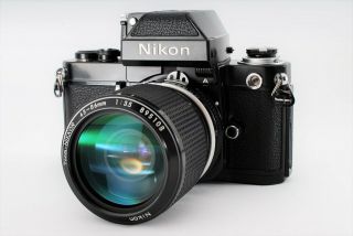 Nikon F2 Photomic A,  Zoom - Nikkor 43 - 86mm 1: 3.  5 Ai Vintage Film Camera 37 - 8