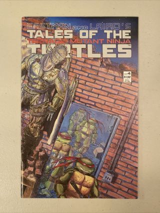 Tales Of The Tmnt 4 (1988 Mirage) Vf/nm 1st App Of The Rat King