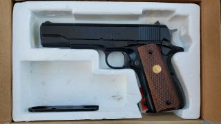 Vintage Western Arms Airsoft 1911 Colt.  45 Pistol Tokyo Marui King Arms