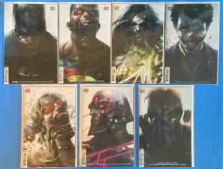 Dceased 1 - 6 & Good Day To Die Complete Set Of Mattina Variant Covers All Nm,