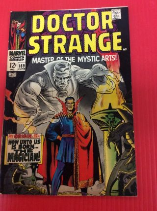 Doctor Strange 169 (jun 1968,  Marvel) Complete With Color Touch
