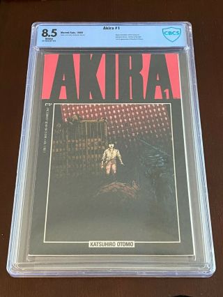 Akira 1 Epic Comics (marvel) Cbcs Graded 8.  5