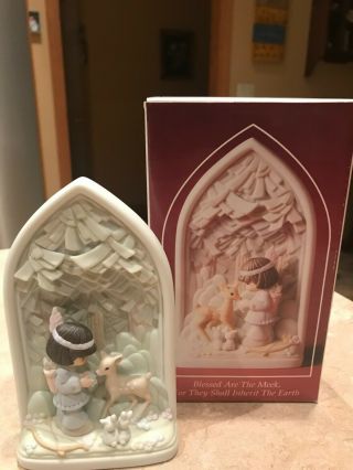Precious Moments Chapel Exclusive 3rd Beatitude Blessed Are The Meek 523313 Wbox