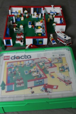 Lego Educational Dacta Boxed Set 9364 Hospital Alt Old Rare Vintage 1990s Ovp