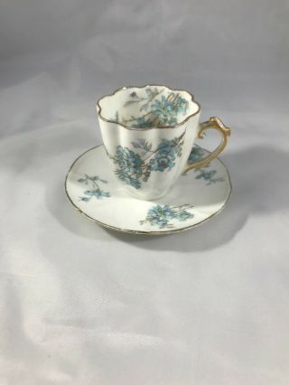 R.  Delinieres & Co France Antique French Porcelain Tea Cup