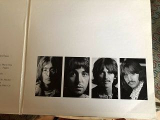 The Beatles 1968 White Album Vinyl Lp Stereo Apple Records Swbo 101 33 Rpm