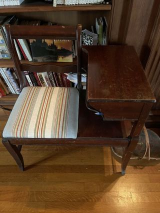 Antique Vintage Gossip Table/telephone Table