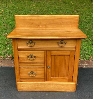 Antique 19th Century Victorian Eastlake Style Dry Sink - Available