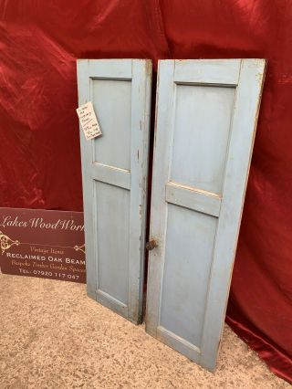 Reclaimed Victorian - Antique Pine - Cupboard Doors (vintage,  Painted)