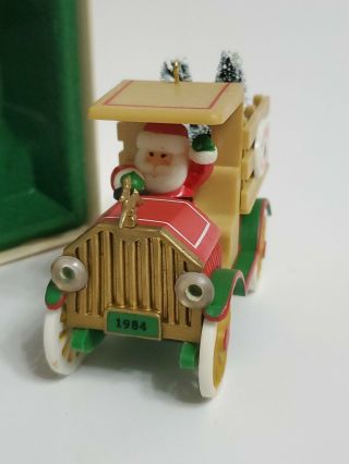 1984 Hallmark Christmas Ornament Santas Deliveries QX432 - 4 Sixth in Series Truck 3