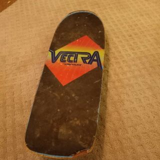Vintage Veriflex Vector Complete Skateboard Deck With Gull Wing Pro Trucks