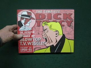 The Complete Dick Tracy Vol 13 1950 - 51 Idw Blowtop T.  V.  Wiggles Dailies Sundays