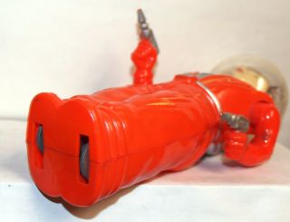 Antique Vintage Space Man Robot Irwin Man From Mars Wind Up Plastic Toy