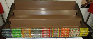 Vintage Life Savers Candy 9 Flavor Retail Store Counter Display Rack - Bakelite