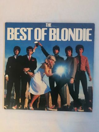 The Best Of Blondie Lp Vinyl Record Pitman Pressing Chr 1337 Nm/vg 1981