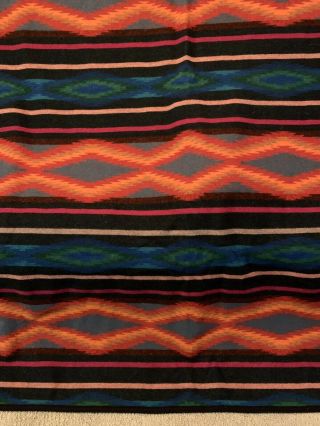 Vintage Beaver State Pendleton Wool Blanket 86x90 3