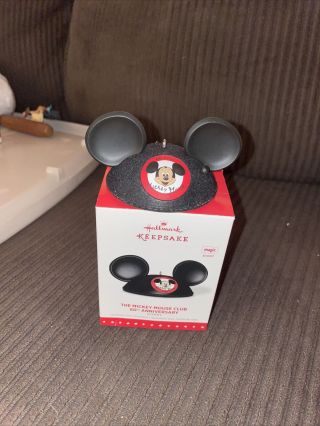 The Mickey Mouse Club 60th Anniversary - Disney - Hallmark Ornament