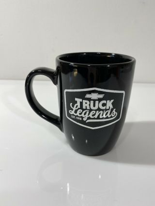 Chevy Chevrolet Truck Legends Coffee Mug Cup Made In The Usa 14oz Black