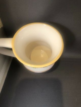 Vintage Laura Ashley Ceramic Hourglass Coffee Tea Mug Cup 3