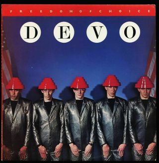 Vinyl Lp Devo - Freedom Of Choice Warner Bros 1st Pressing Vg,  /nm -