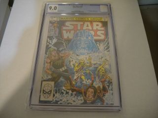 Marvel Star Wars 74 Comic Book Cgc 9.  0 Aug 83