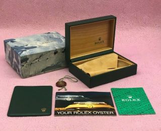 Rolex 5513 Submariner Vintage Watch Box Case Booklet 68.  00.  55 B4445