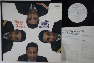 Lp Max Roach Many Sides Of Max Rj5018 Mercury Japan Vinyl Promo