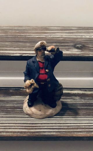 Vintage 5” Sailor Sea Captain Fisherman Nautical Figurine
