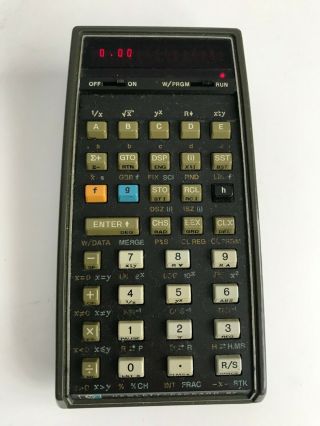 Vintage Hewlett Packard 67 Calculator