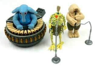 Vintage Kenner 1983 Star Wars Sy Snootles And The Rebo Band Action Figures Set