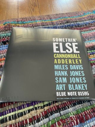 Cannonball Adderly Somethin’ Else Vinyl Lp Miles Davis Blue Note Record