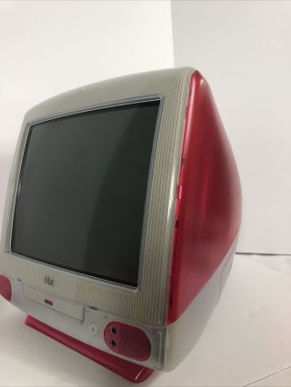Vintage Apple Imac G3/333 M5521 Desktop Os 8.  6 (fruit Colors) (pink)