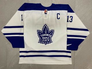 Vtg Rare 1998 - 99 Mats Sundin Toronto Maple Leafs Nike Alternate Jersey Size L