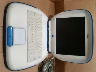Apple Vintage iBook Power PC G3 Clamshell (Blueberry) M6411 Mac OS 9 - 2