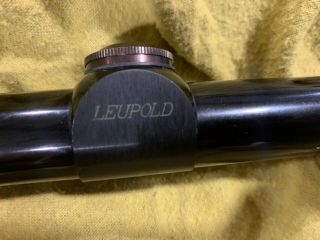 Leupold M8 - 2x Vintage Pistol Scope Extended Eye Relief Duplex Usa 2 Power