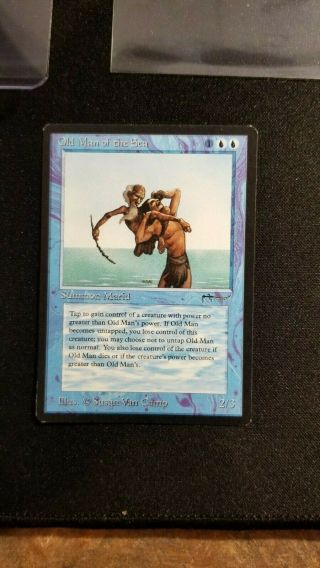 Vintage Reserved Old Man Of The Sea Arabian Nights Sp Magic The Gathering
