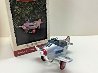 Hallmark Christmas Ornament 1941 Murray Airplane Kiddie Car Classics 3 1996 MIB 3