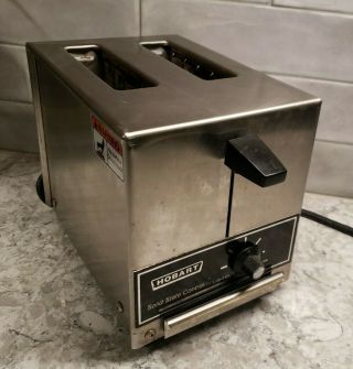 Vintage Hobart Commercial Toaster Model Et - 13
