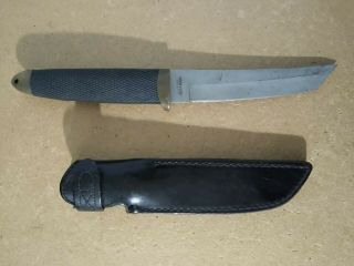 Vintage Cold Steel Recon Tanto Made In Usa Leather Sheath